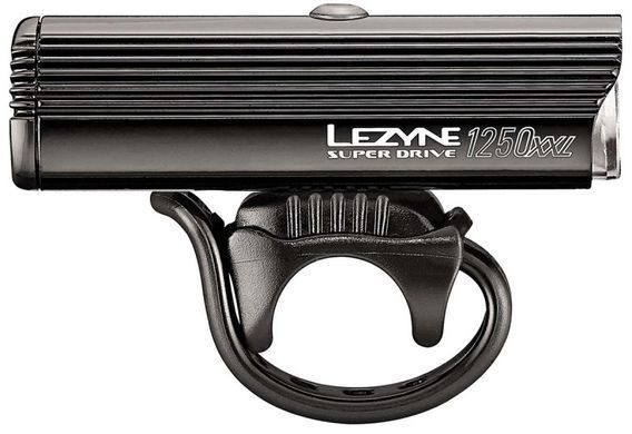 Велоліхтар передній Lezyne Super Drive 1250 XXL Loaded, black (GNT-LZN-SUPER-DRIV-LOADED)