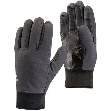 Перчатки мужские Black Diamond MidWeight Softshell Gloves Smoke, р.XS (BD 801041.SMOK-XS)