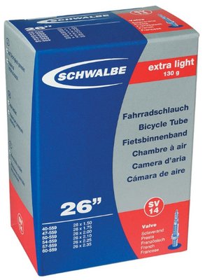 Камера Schwalbe SV14 Extra Light EK 26" (40/60x559) SV 40мм (10424343)