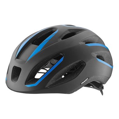 Велошолом шосейний Giant Strive, Mat Black/Blue, M, 55-59 см (800001061)