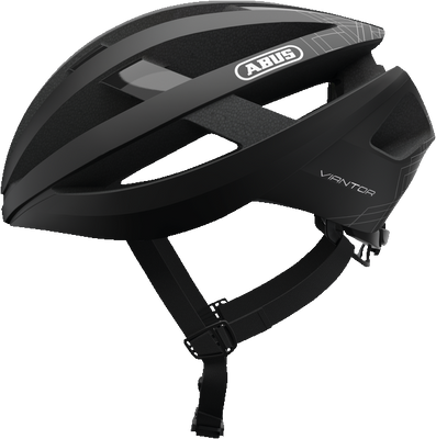 Велошолом шосейний Abus Viantor, Black, 54-58 см (ABS 781537)