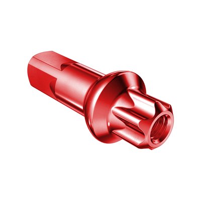 Ниппель алюминиевый DT Swiss Squorx Pro Head Aluminium 2.0 x 15 мм, Red (DTSW N0AH20150R0100)