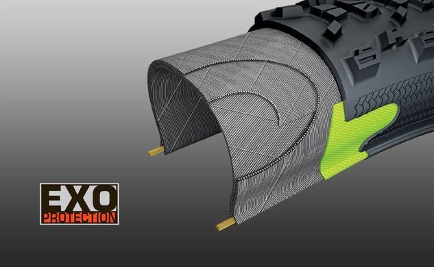 Покришка Maxxis High Roller II 26X2.40, TPI-60, Foldable, EXO (ETB74177300)