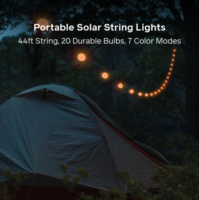 Набір ліхтарів для кемпінгу BioLite Solar String Lights, White (BLT SSB0101)
