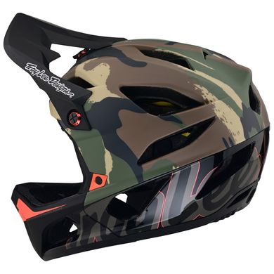 Ендуро шолом TLD Stage Helmet Mips Signature Camo Army Green, XS/S (115545011)