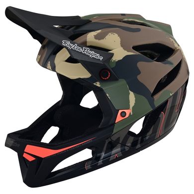 Ендуро шолом TLD Stage Helmet Mips Signature Camo Army Green, XS/S (115545011)