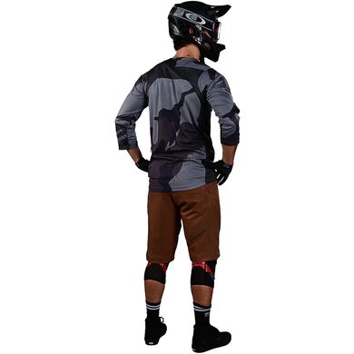 Велоджерсі TLD RUCKUS 3/4 JERSEY Camber Camo Black Heather, L (318888004)