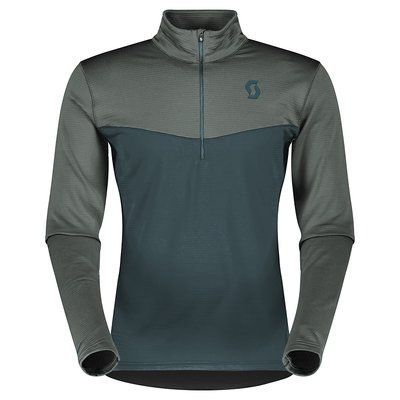 Кофта чоловіча Scott Defined Light, Grey green/Aruba green, L (SCT 291813.7372)