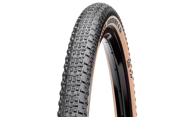 Покришка Maxxis Rambler 700X38C, TPI-60, Foldable, EXO/TR, Dark Tan Wall (ETB00333800)