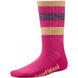 Шкарпетки дитячі Smartwool Kid's Striped Hike Light Crew Socks, Bright Pink, S (SW SW136.684-S)