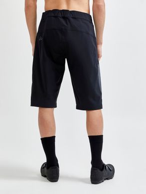 Велошорти чоловічі Craft Adv Offroad Shorts w Pad M, Black, M (CRFT 1910570.999000-M)