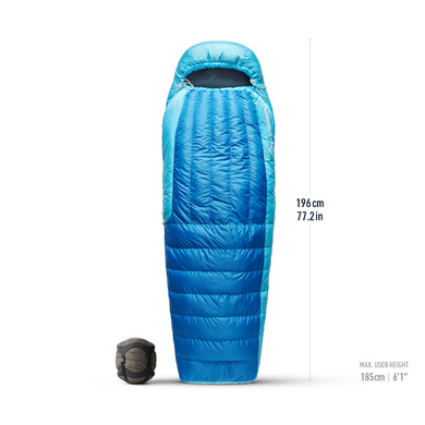 Спальний мішок Sea to Summit Trek -1C/30F Long, Snorkel Blue (STS ASL041172-210202)