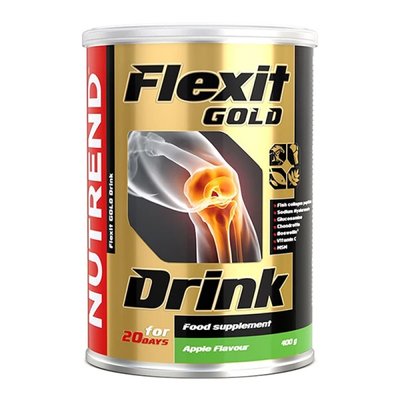 Комплекс для суставов Nutrend Flexit Drink Gold 400 g Яблуко (NRD 2205)