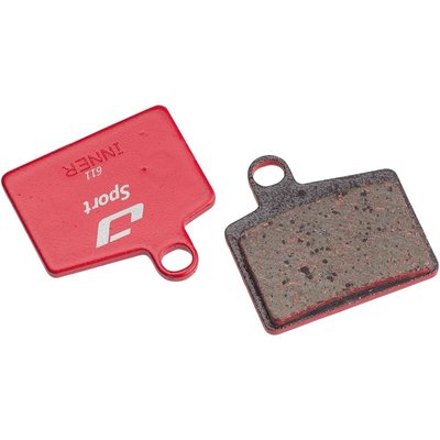 Колодки тормозные дисковые Jagwire Red Mountain Sport DCA076 (без упаковки), Red (JGW 612)