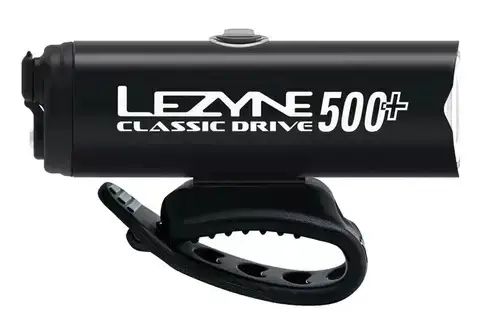 Велофара передня Lezyne Classic Drive 500+ Front, Matte Black, 500 lum, Y17 (4710582 551772)