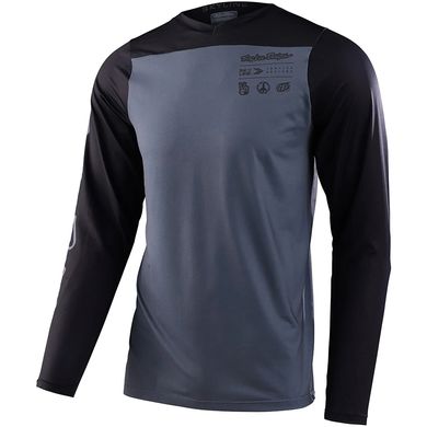 Велоджерсі TLD SKYLINE LS JERSEY Mono Charcoal, L (341931004)