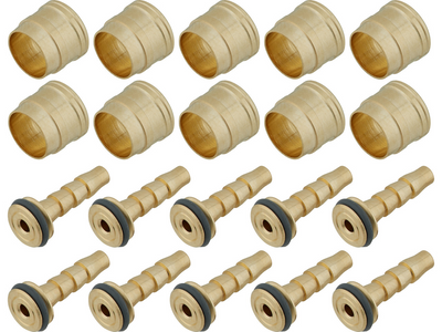 Набір фітінгів Tektro Hose Kits Olive 5.5 10шт (Hose Kits (10sets))
