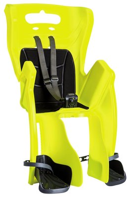 Заднє велокрісло дитяче Bellelli Little Duck Standard Multifix, Neon Yellow/Black (01LTDS00027)
