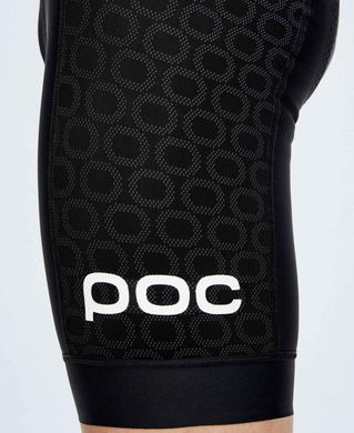 Велошорти чоловічі POC Ceramic VPDs Bib Shorts, Uranium Black, L (PC 581471002LRG1)