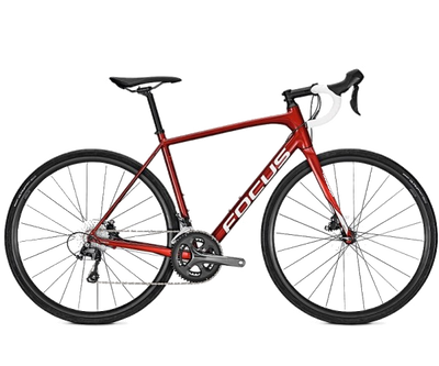 Велосипед шосейний Focus Paralane AL Tiagra 20G 28" 54/M Wine Red, M (FCS 628012612)