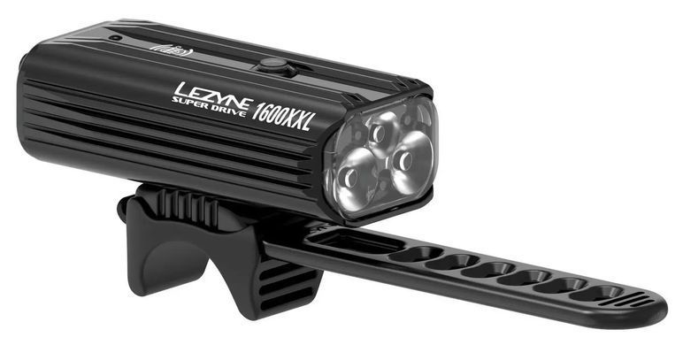Комплект велосвітла Lezyne Super Drive 1600XXL Loaded, Black, 1600/75 lum, Y13 (4712806 002633)