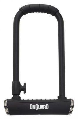 Замок велосипедний U-подібний Onguard Brute LS, на ключі, Black (ONG LCK-74-12)