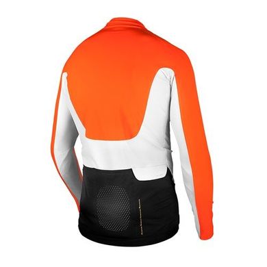 Велоджерсі POC Avip Ls Ceramic Jersey, Zink Orange/Hydrogen White, M (PC SS18580808040MED1)