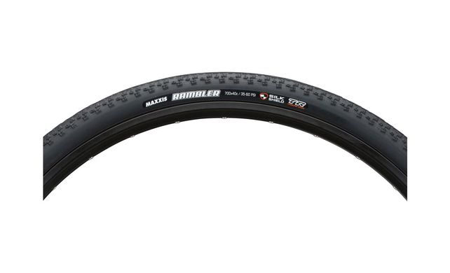 Покришка Maxxis Rambler 700X40C, TPI-60, Foldable, Silkshield/TR, Black (ETB00200500)