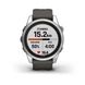 Смарт-годинник Garmin Fenix 7S Pro Solar, Silver/Graphite (753759317591)