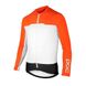 Велоджерсі POC Avip Ls Ceramic Jersey, Zink Orange/Hydrogen White, M (PC SS18580808040MED1)