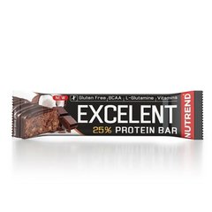 Протеїновий батончик Nutrend Excelent Protein Bar 85g, Шоколад/Кокос (NRD 01832)