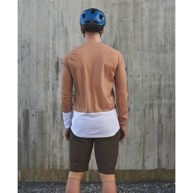 Велоджерсі з довгим рукавом POC MTB Pure LS Jersey, Aragonite Brown/Hydrogen White, M (PC SS22528441818MED1)