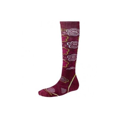 Носки женские Smartwool Wm's PhD Ski Medium, Wine, р.M (SW 009.099-M)