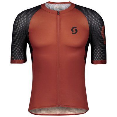 Велоджерсі з коротким рукавом SCOTT RC PREMIUM CLIMBER, червоно-чорна, р. L (270443.6862.008)