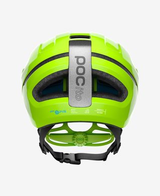 Дитячий велошолом POCito Omne SPIN Fluorescent Yellow / Green, XS (PC 107268234XSM1)