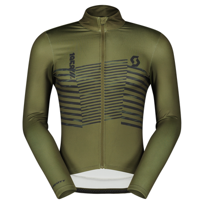 Велоджерсі з довгим рукавом Scott RC Team Warm Graphics, Fir Green, L (SCT 411024.7340.010)