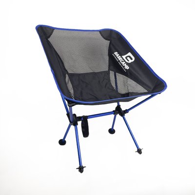 Кемпінгове крісло BaseCamp Compact, 50x58x56 см, Black/Blue (BCP 10307)