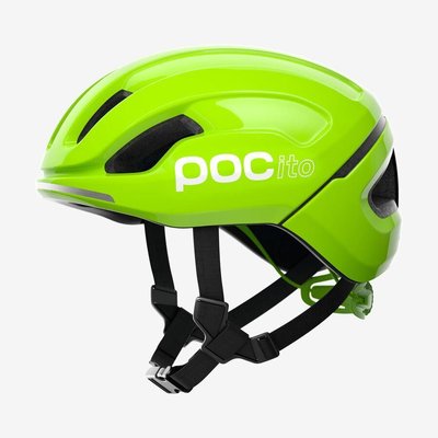 Дитячий велошолом POCito Omne SPIN Fluorescent Yellow / Green, XS (PC 107268234XSM1)