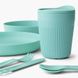 Фото Набір посуду Sea to Summit Passage Dinnerware Set, 1P, 7 Piece, Aqua Sea Blue (STS ACK037051-120219) № 2 из 4