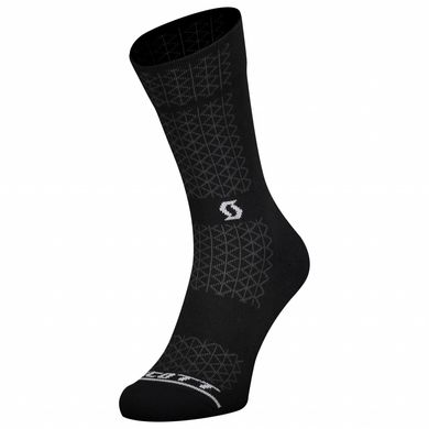 Шкарпетки велосипедні Scott AS Performance Crew Socks, Black/White, S (278427.1007.046)