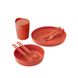 Набор посуды Sea to Summit Passage Dinnerware Set, 1P, 7 Piece, Spicy Orange (STS ACK037051-120820)