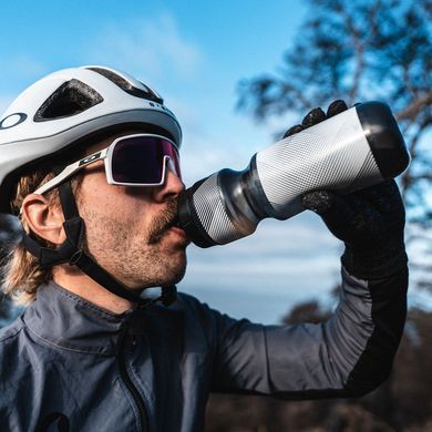 Фляга Lezyne Flow Bottle, 750 мл, Foggy Clear, Y13 (4712806 003784)