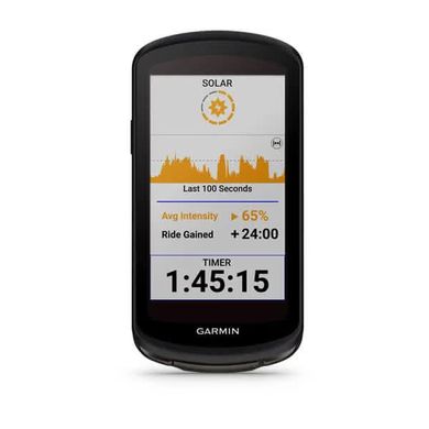 Велокомп'ютер Garmin Edge 1040 Solar, Black/Silver (753759279769)