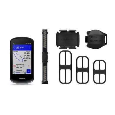 Велокомпьютер Garmin Edge 1040 Solar, Black/Silver (753759279769)