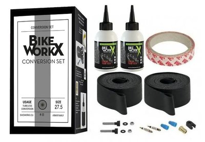 Набір для безкамерних колес BikeWorkX Conversion SET 27.5" (BWX CONVERSIONSET/27,5)