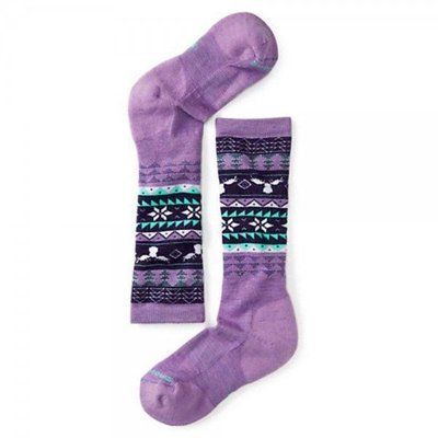 Шкарпетки для дівчаток Smartwool Wintersport Fairisle Moose Lilac, р. S (SW 15012.703-S)