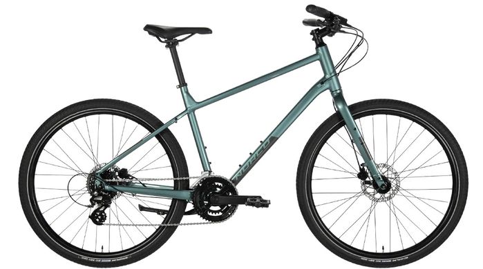 Велосипед міський Norco Indie 2, 27.5", 2023, Green/Grey, M (0712221815)