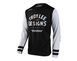 Велоджерсі TLD Scout GP Jersey RIDE ON Black/White, L (367733004)