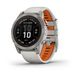 Смарт-годинник Garmin Fenix 7 Pro Sapphire Solar, Titanium/Fog Gray/Ember Orange (753759317775)