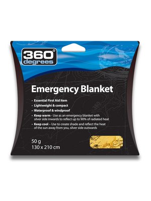 Термоковдра 360° degrees Emeregency Blanket, 210*130 см (STS 360EMBL)